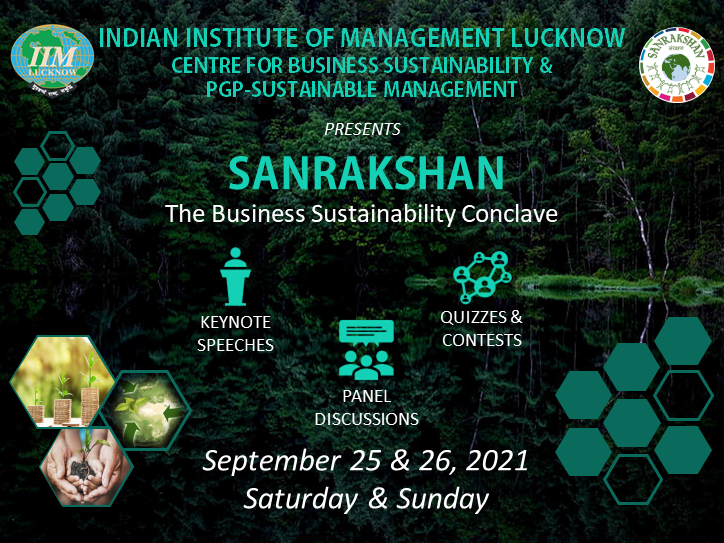 Centre of Business Sustainability and PGP-Sustainable Management Presents Sanrakshan