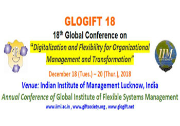 Glogift 18 conference during December 18-20, 2018.